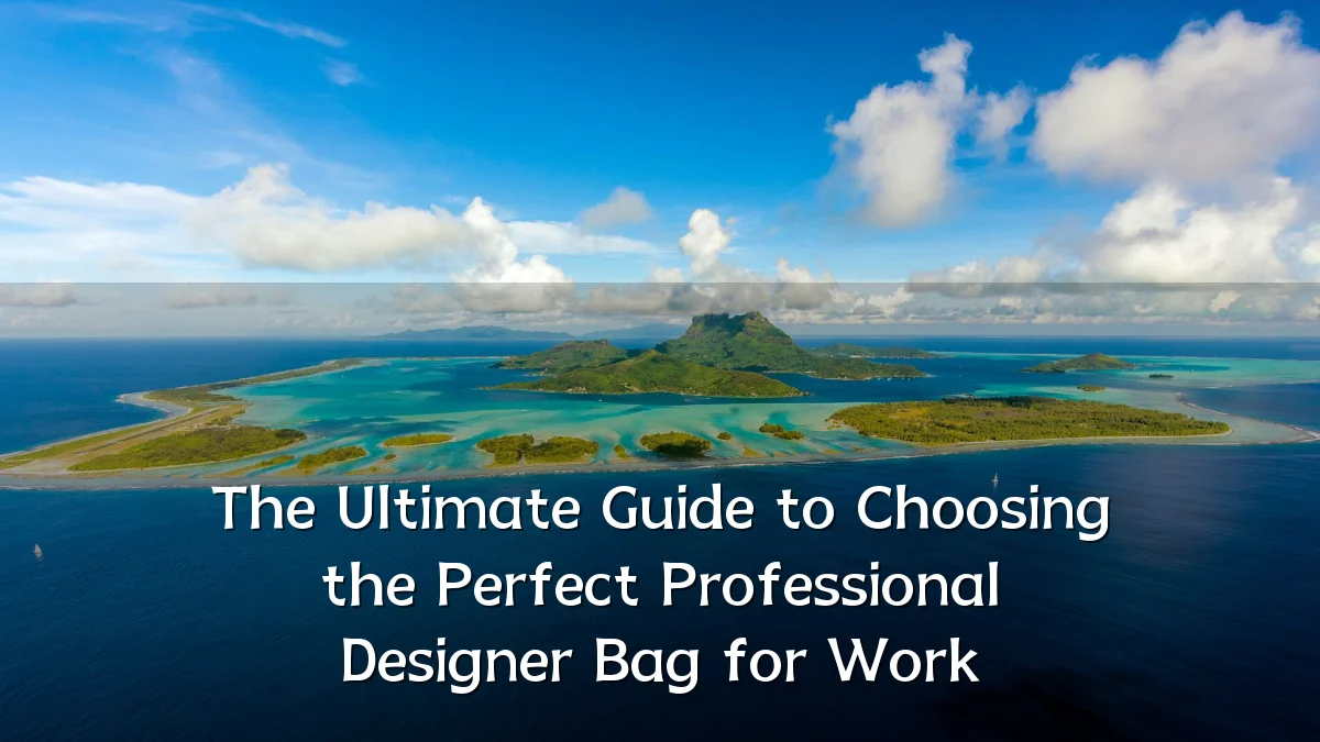The Ultimate Guide to Choosing the Perfect Professional Designer Bag for Work