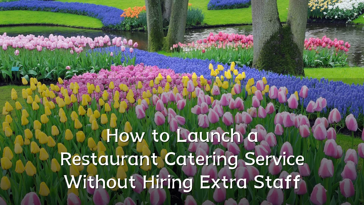 How to Launch a Restaurant Catering Service Without Hiring Extra Staff