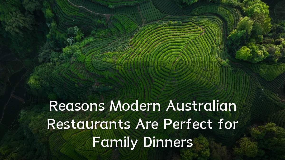Reasons Modern Australian Restaurants Are Perfect for Family Dinners