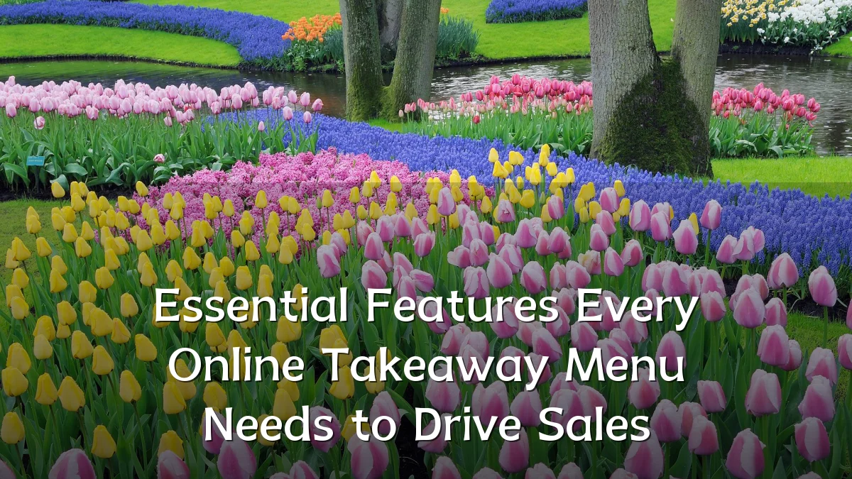 Essential Features Every Online Takeaway Menu Needs to Drive Sales