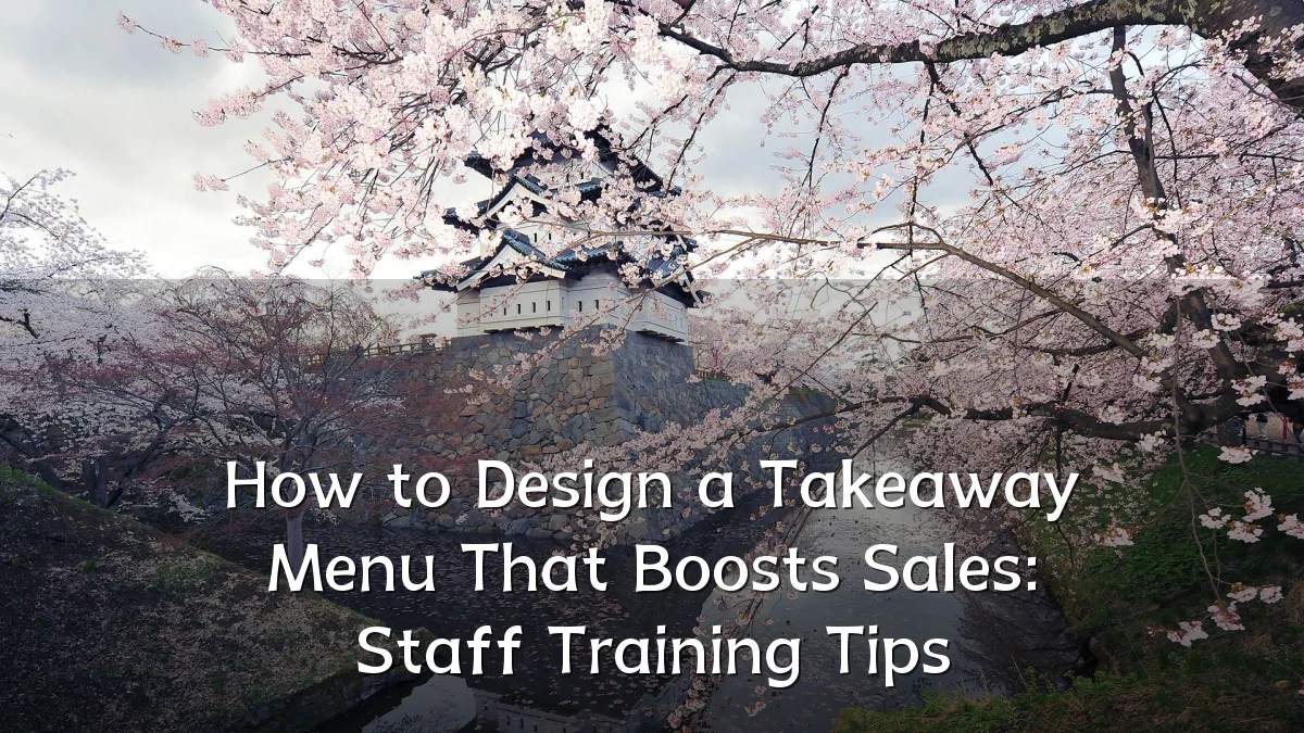 How to Design a Takeaway Menu That Boosts Sales: Staff Training Tips