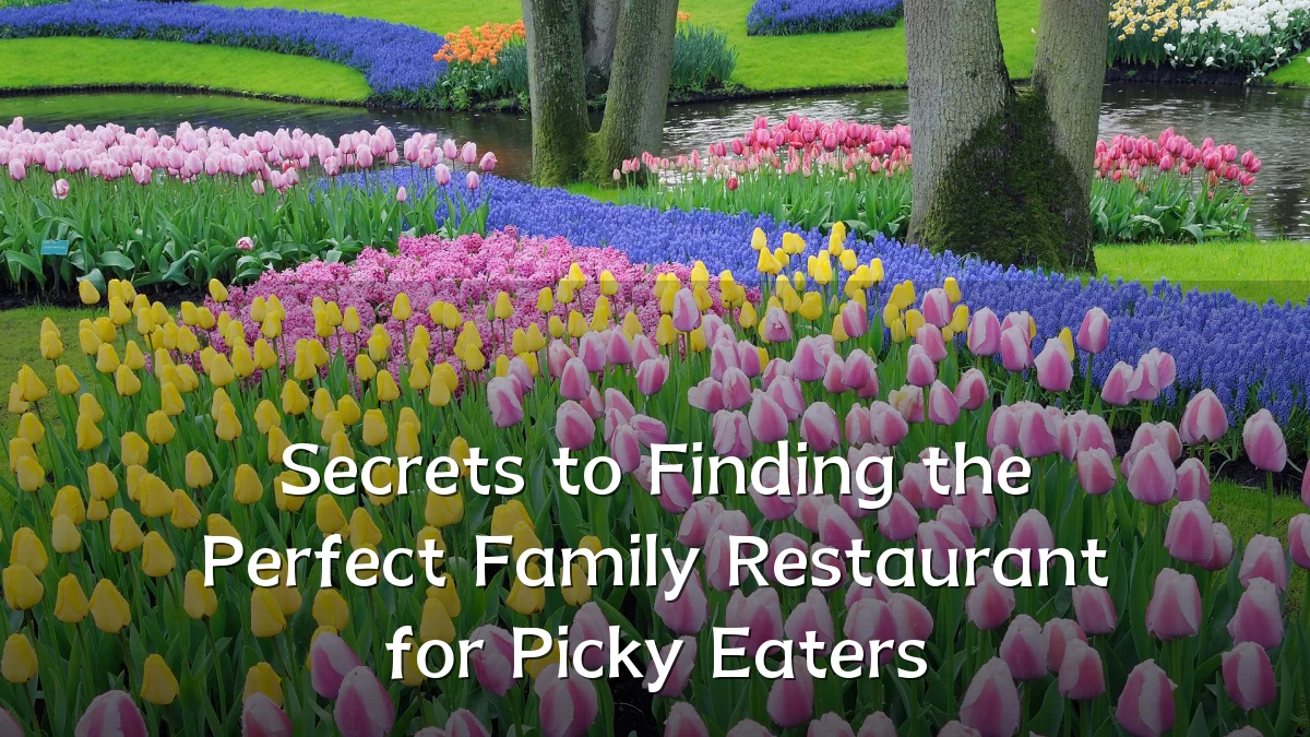 Secrets to Finding the Perfect Family Restaurant for Picky Eaters