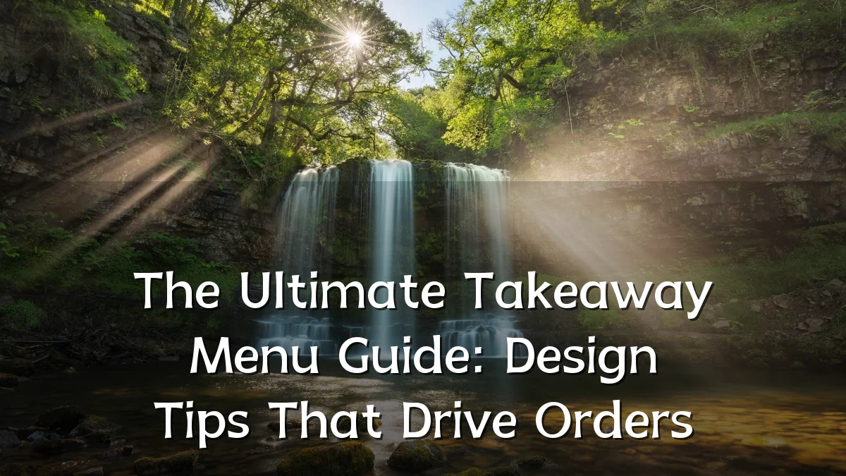 The Ultimate Takeaway Menu Guide: Design Tips That Drive Orders